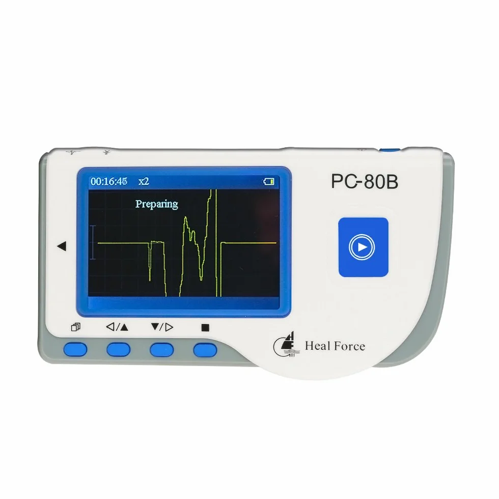 Healforce PC-80B Herz EKG-Monitor Datenrekorder mit Software