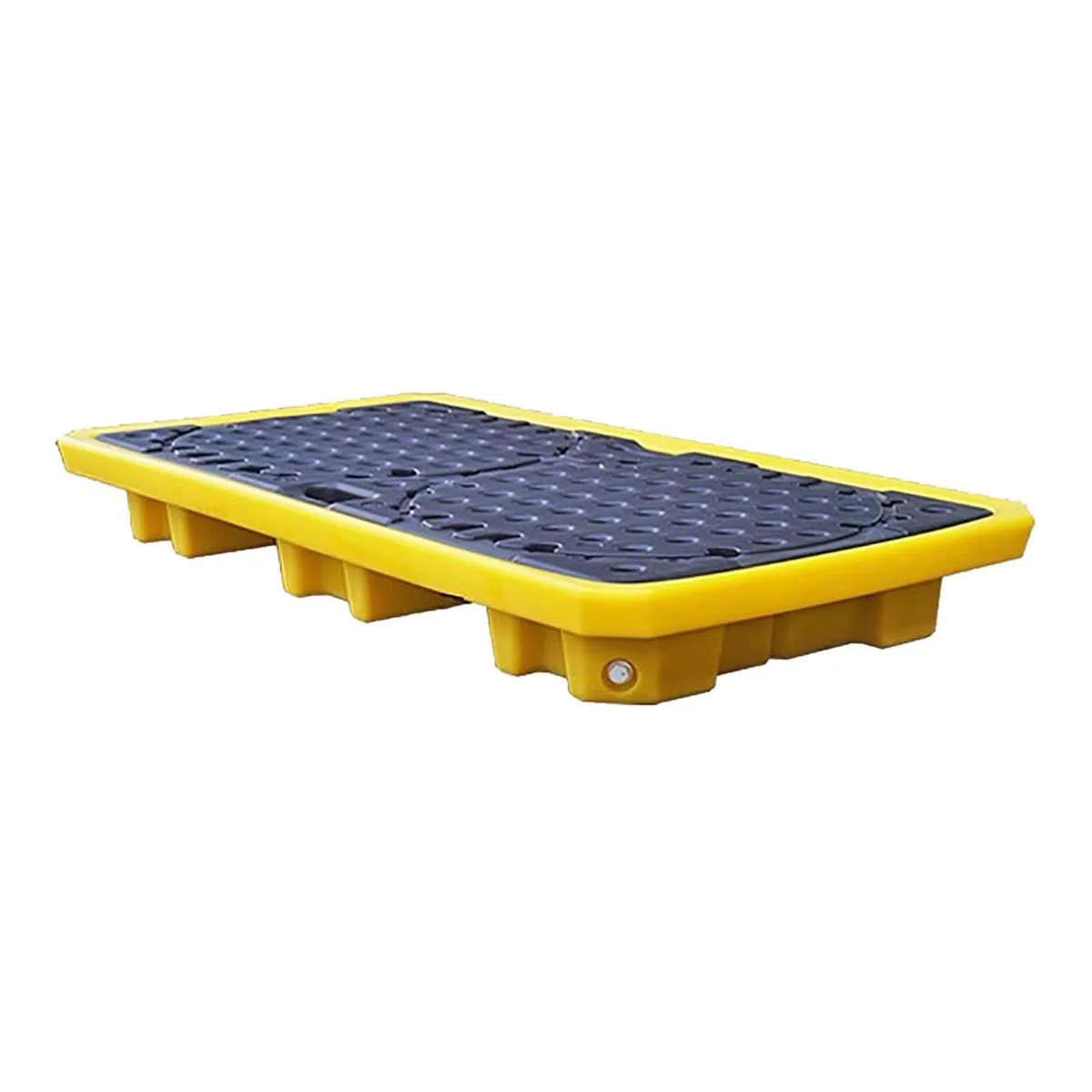 Generisch Modulare Auffangplattform mit Ablauf, stapelbare Auffangwannen für Farbeimer, 1300 x 690 x 150 mm, langlebige Auffangwanne, ideal für Werkstatt und Industrie