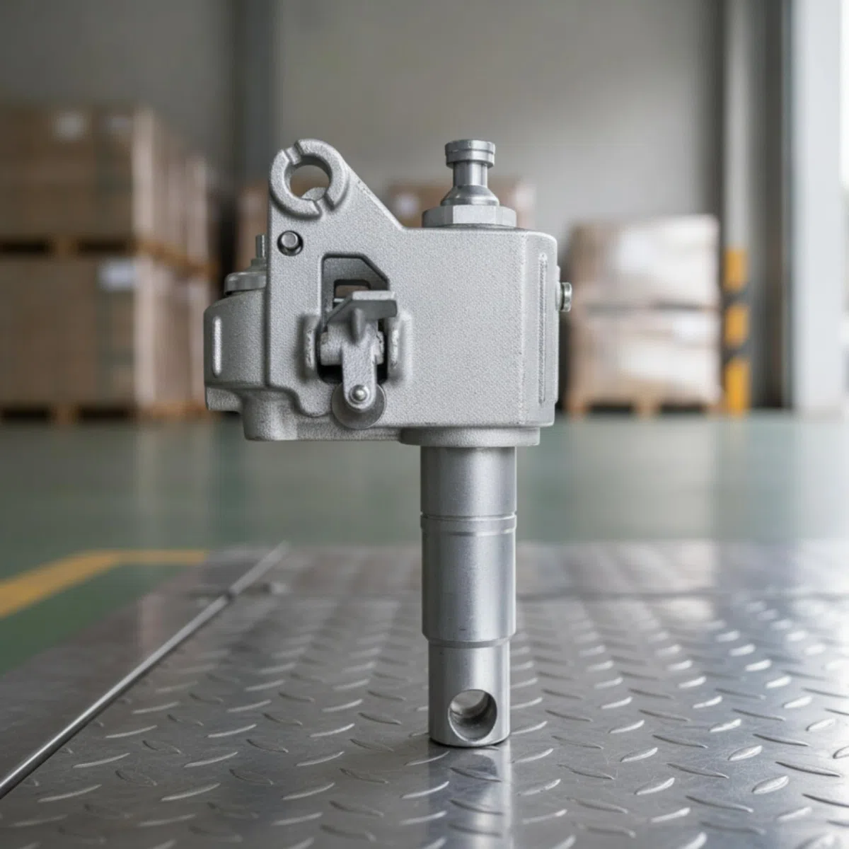 Gralara Wagenheber-Pumpe Stabil Ölpumpenkern Kompakt Hydraulikstempel mit Kolbenstange für Fahrzeugreparatur, 2 Tonnen, Achsdurchmesser 50 Mm
