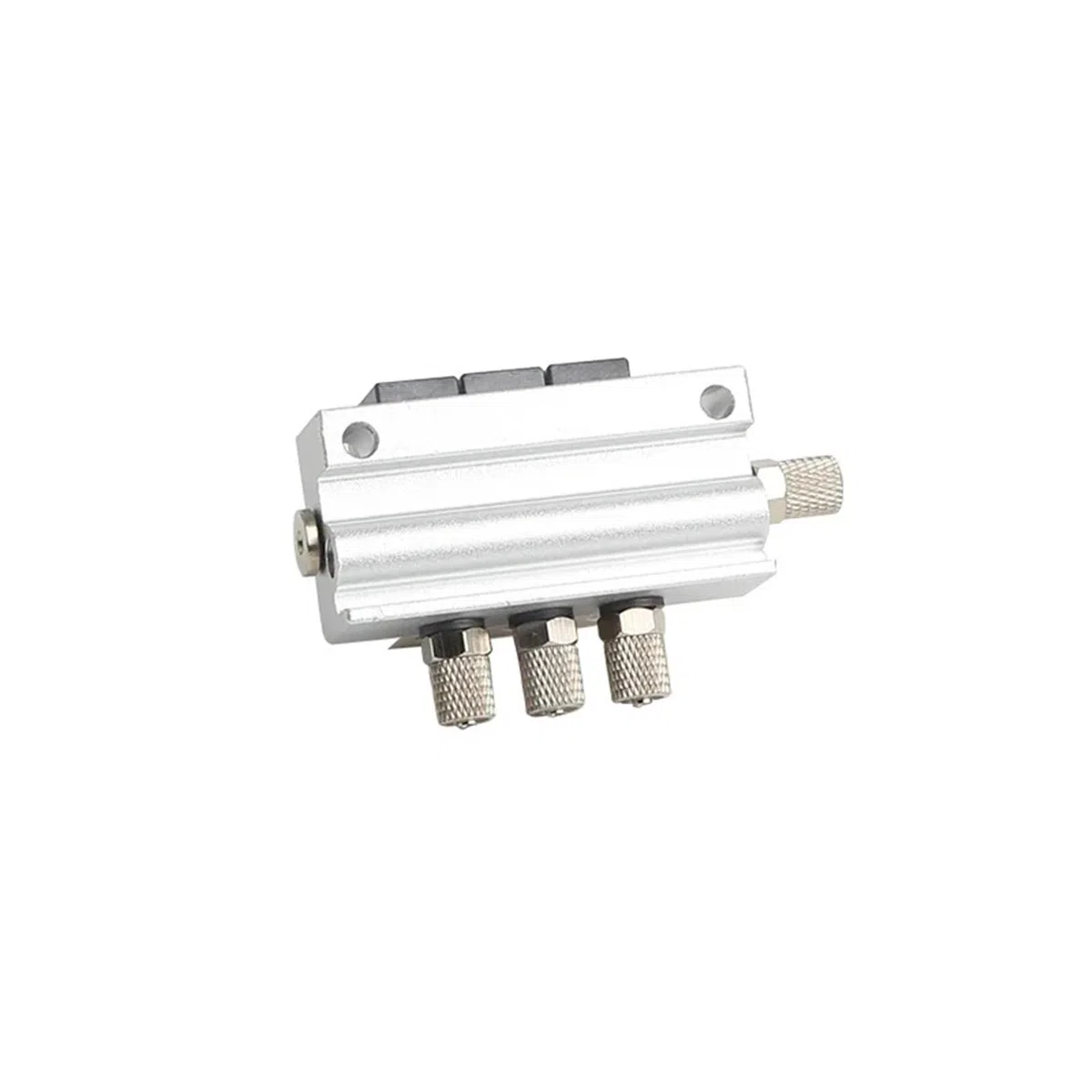 12V 24V 220V Miniatur-Pneumatik-Magnetventilkombination Überdruck Unterdruck verwenden 2/3-Wege-NC-Ventile(4F,101-220V-4)